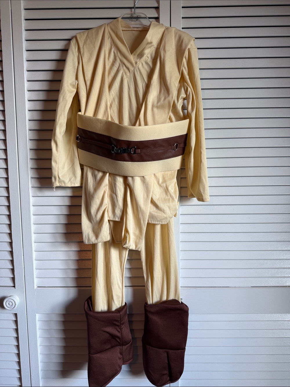 Anakin Skywalker Costume with Boot Covers and belt